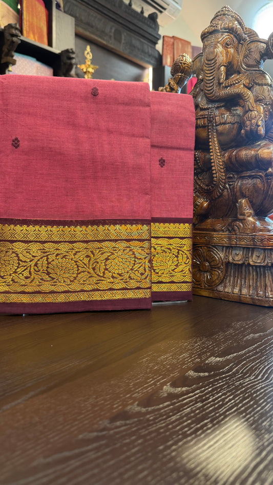 Kanchi Cotton Saree