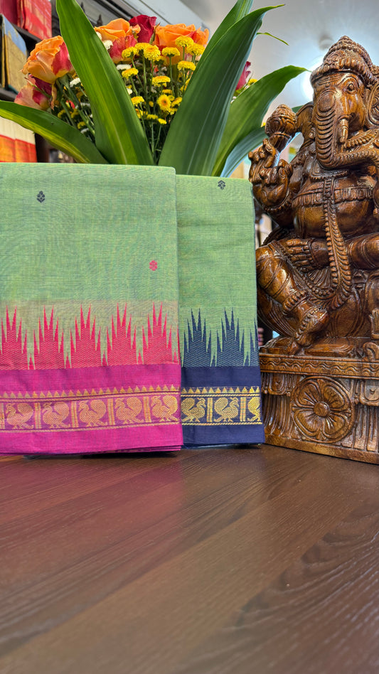Kanchi Cotton Saree