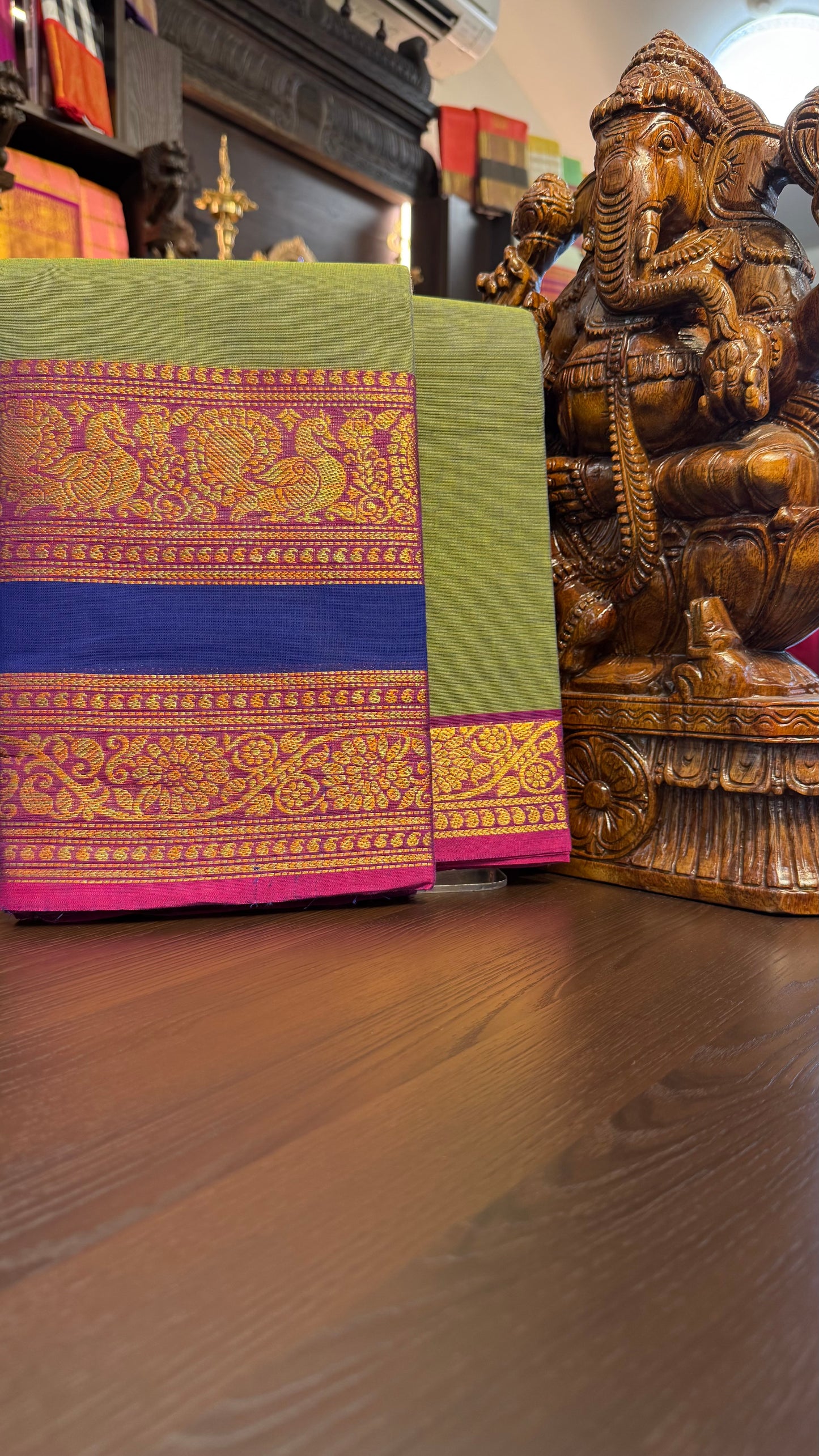 Kanchi Cotton Saree