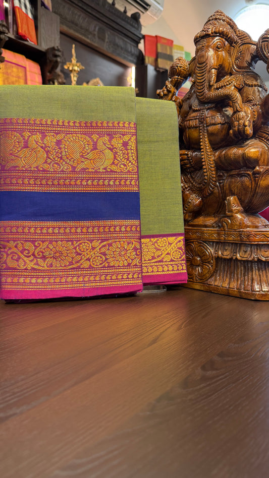 Kanchi Cotton Saree