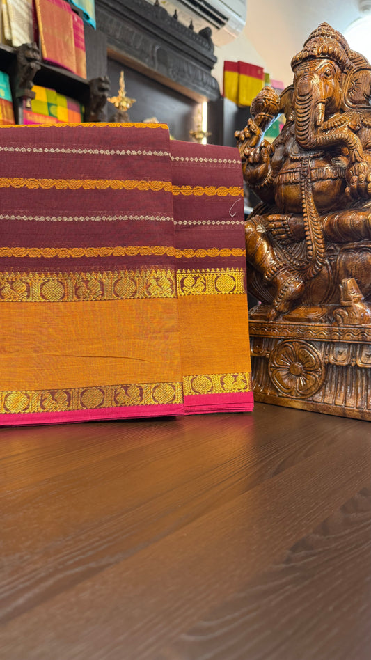 Kanchi Cotton Saree