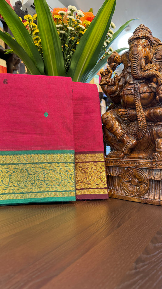 Kanchi Cotton Saree