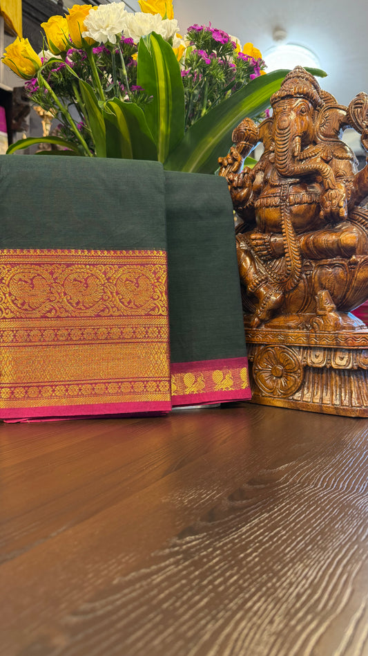 Kanchi Cotton Saree