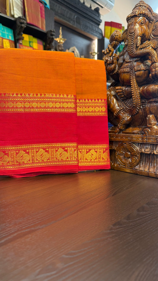 Kanchi Cotton Saree