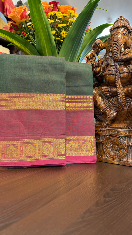 Kanchi Cotton Saree