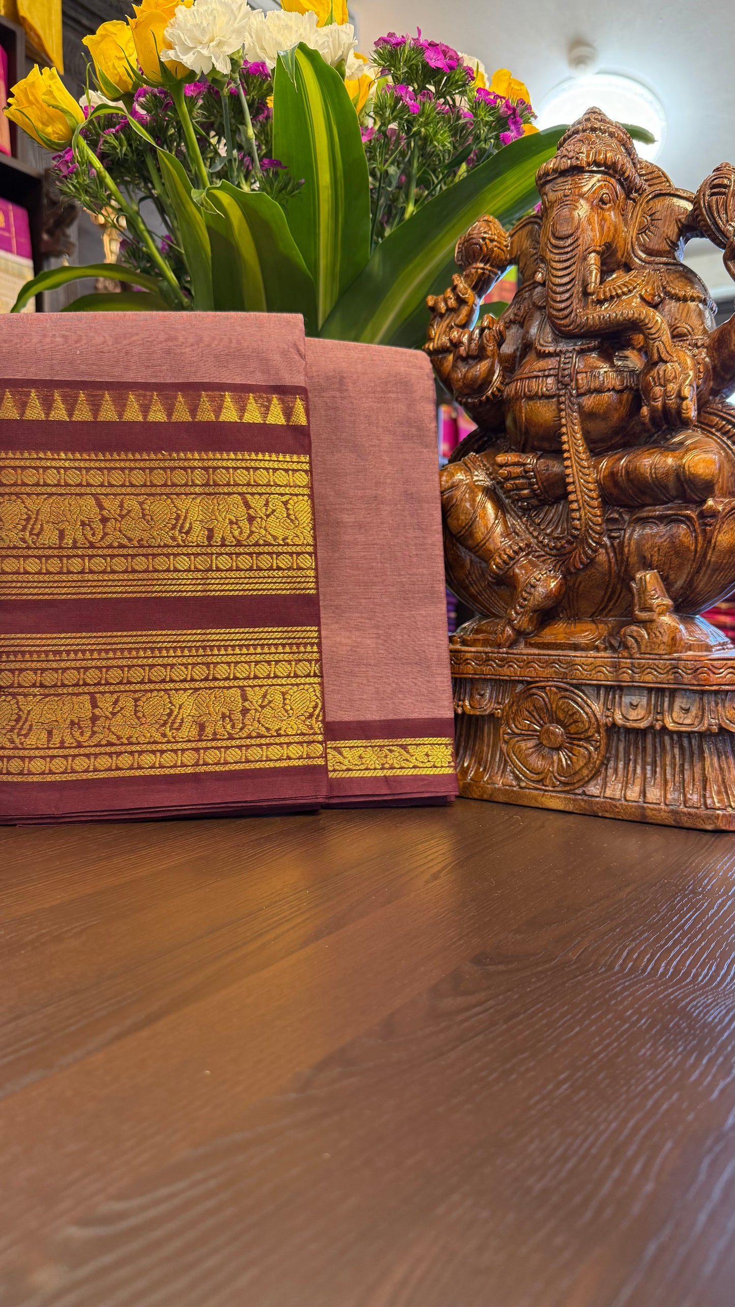Kanchi Cotton Saree