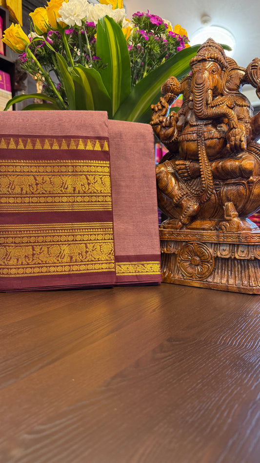 Kanchi Cotton Saree