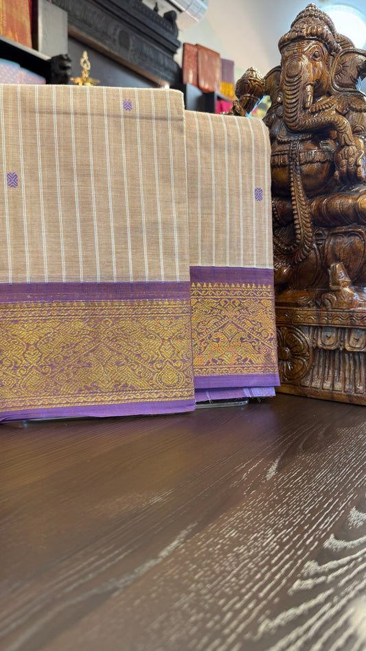 Kanchi Cotton Saree