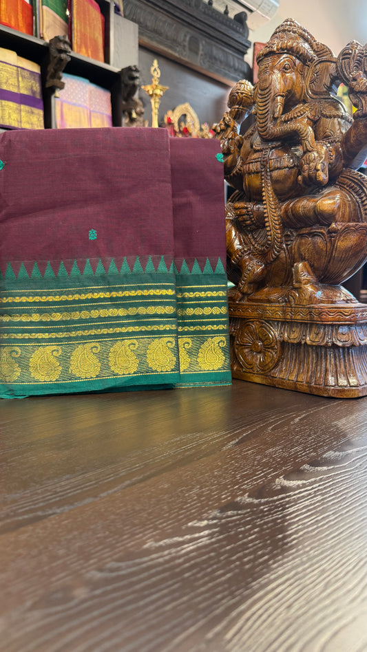 Kanchi Cotton Saree