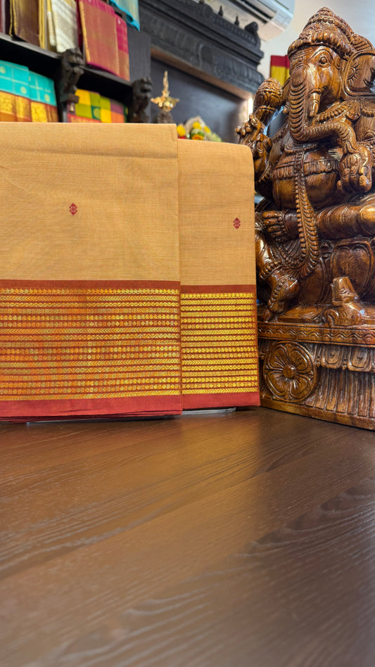Kanchi Cotton Saree