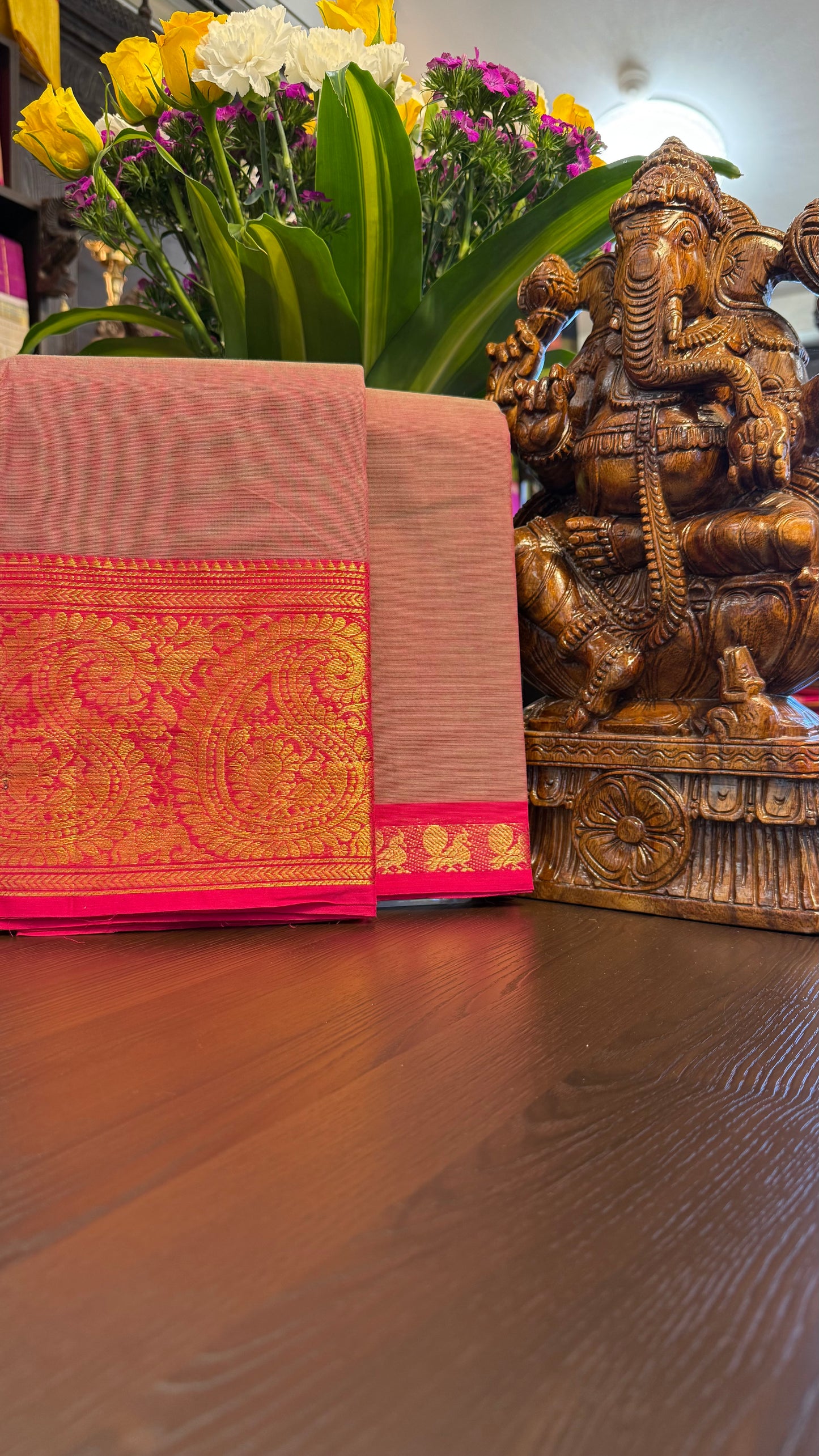 Kanchi Cotton Saree