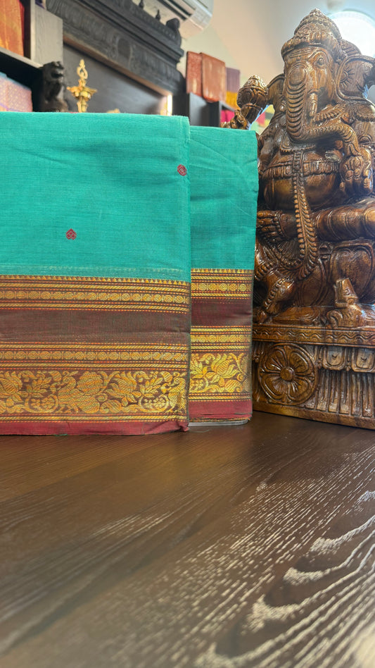 Kanchi Cotton Saree
