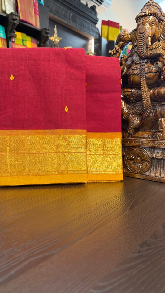 Kanchi Cotton Saree