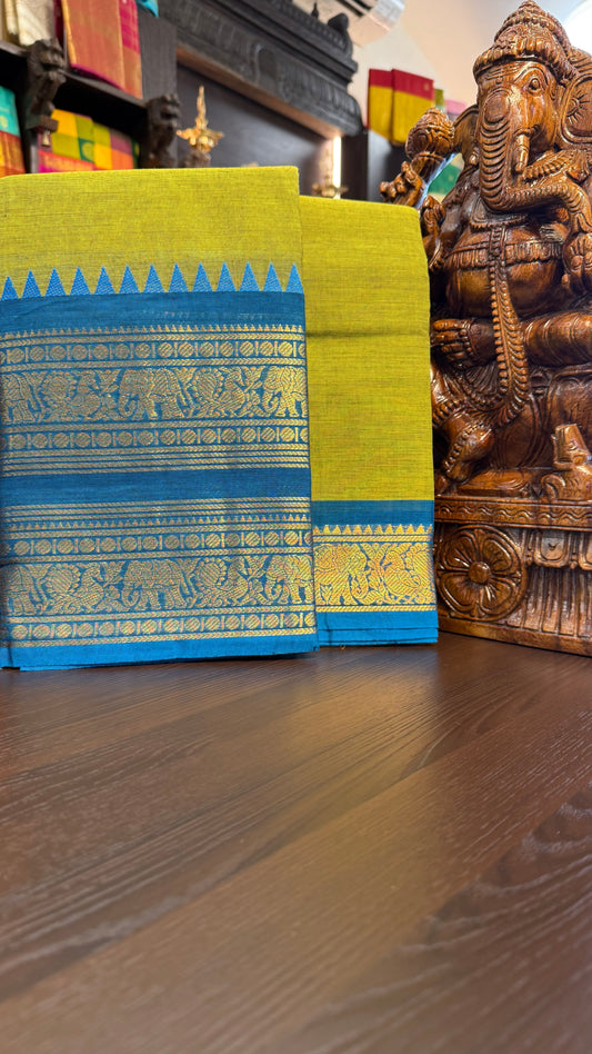 Kanchi Cotton Saree