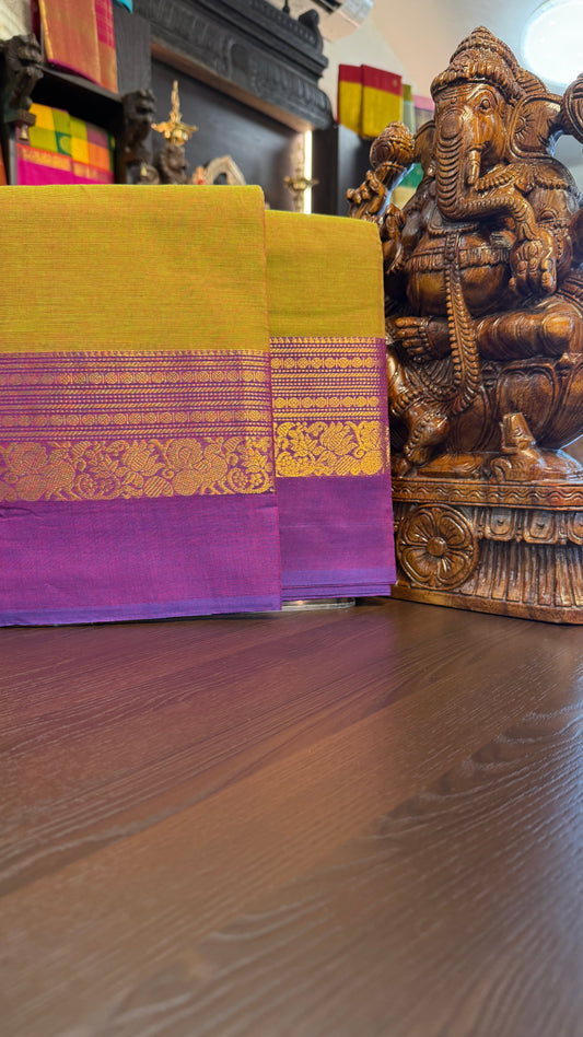 Kanchi Cotton Saree