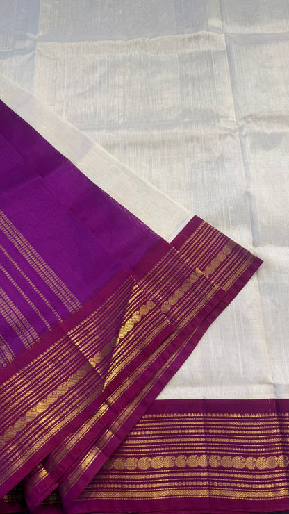 HANDLOOM KANCHIPURAM SILK COTTON (KSC150)