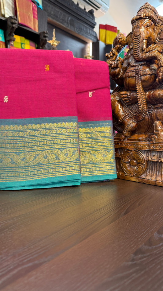 Kanchi Cotton Saree