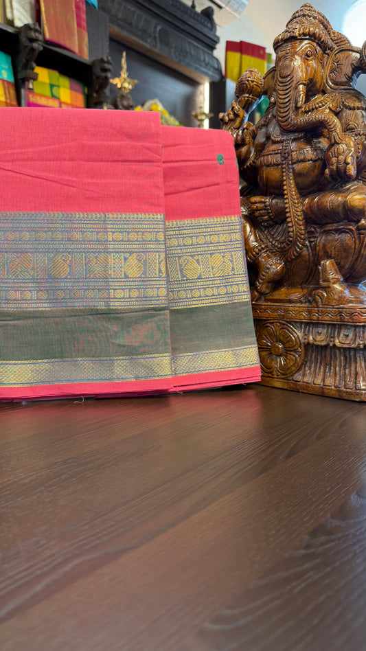 Kanchi Cotton Saree