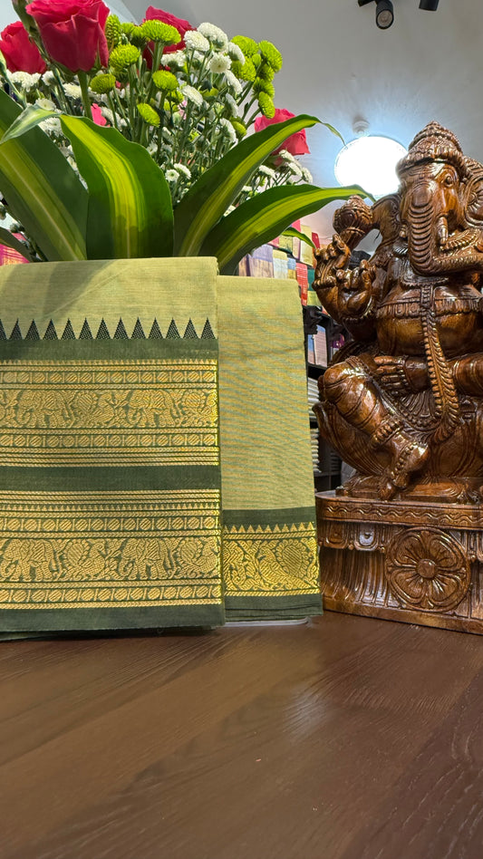 Kanchi Cotton Saree