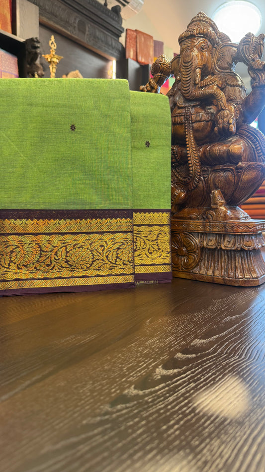 Kanchi Cotton Saree