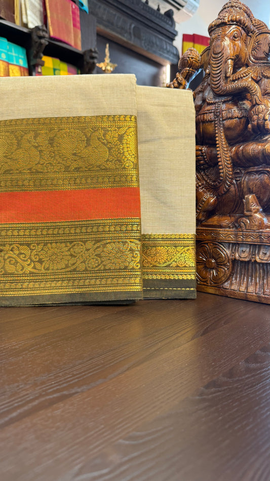 Kanchi Cotton Saree