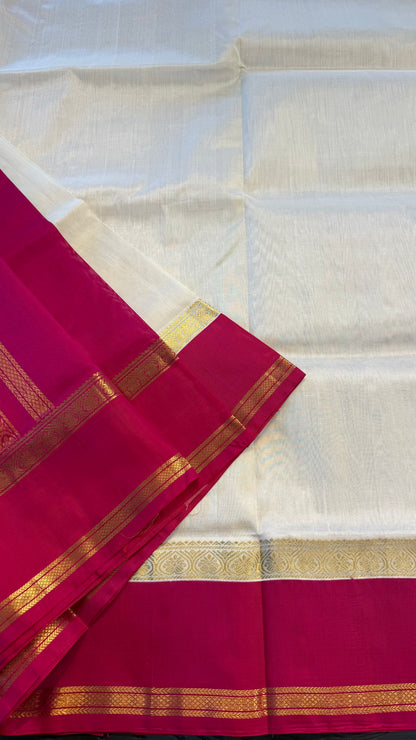 HANDLOOM KANCHIPURAM SILK COTTON (KSC226)