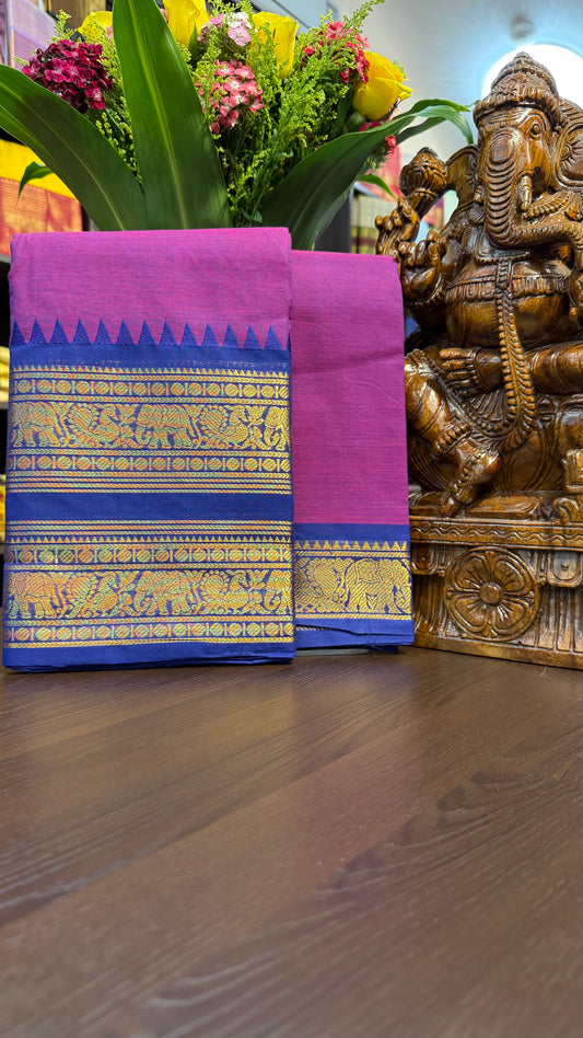 Kanchi Cotton Saree