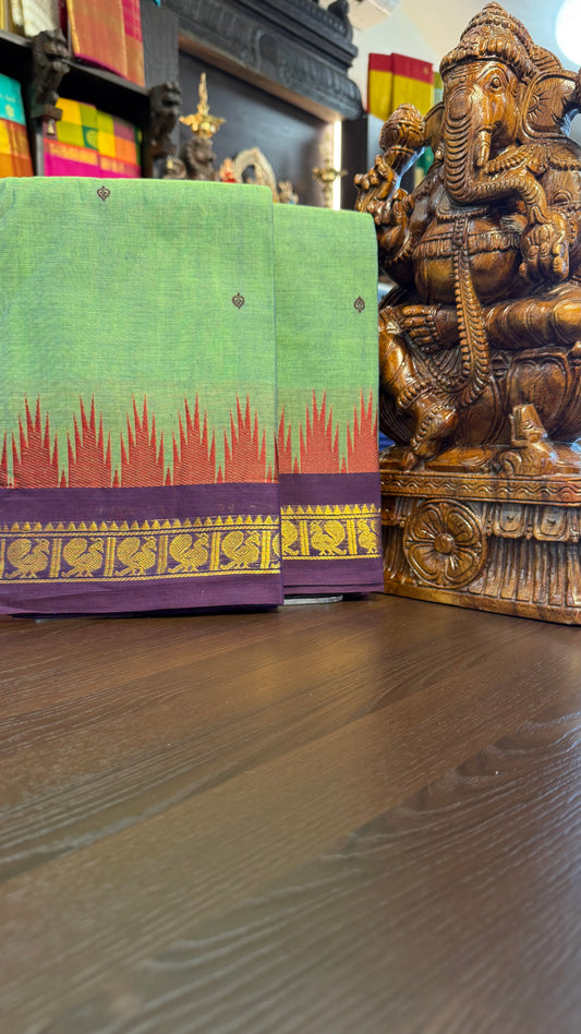 Kanchi Cotton Saree