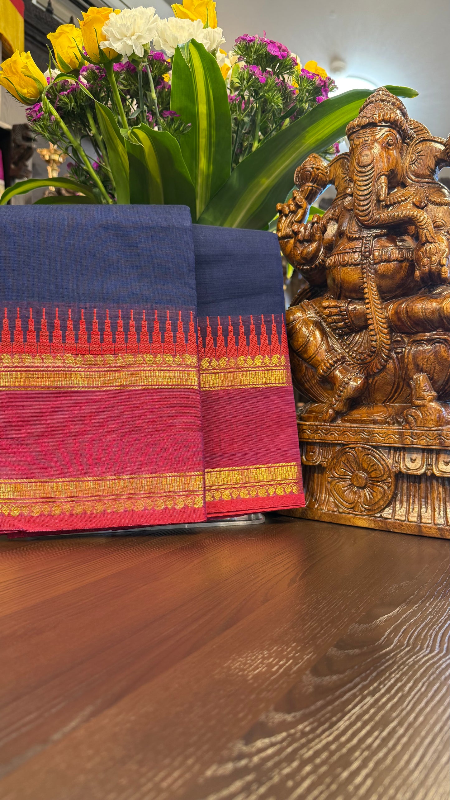 Kanchi Cotton Saree