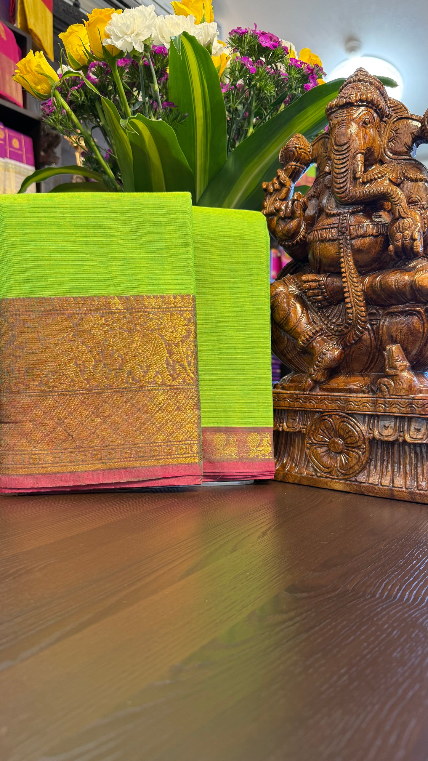 Kanchi Cotton Saree