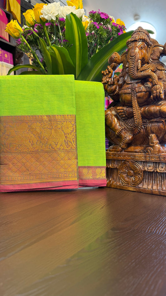 Kanchi Cotton Saree