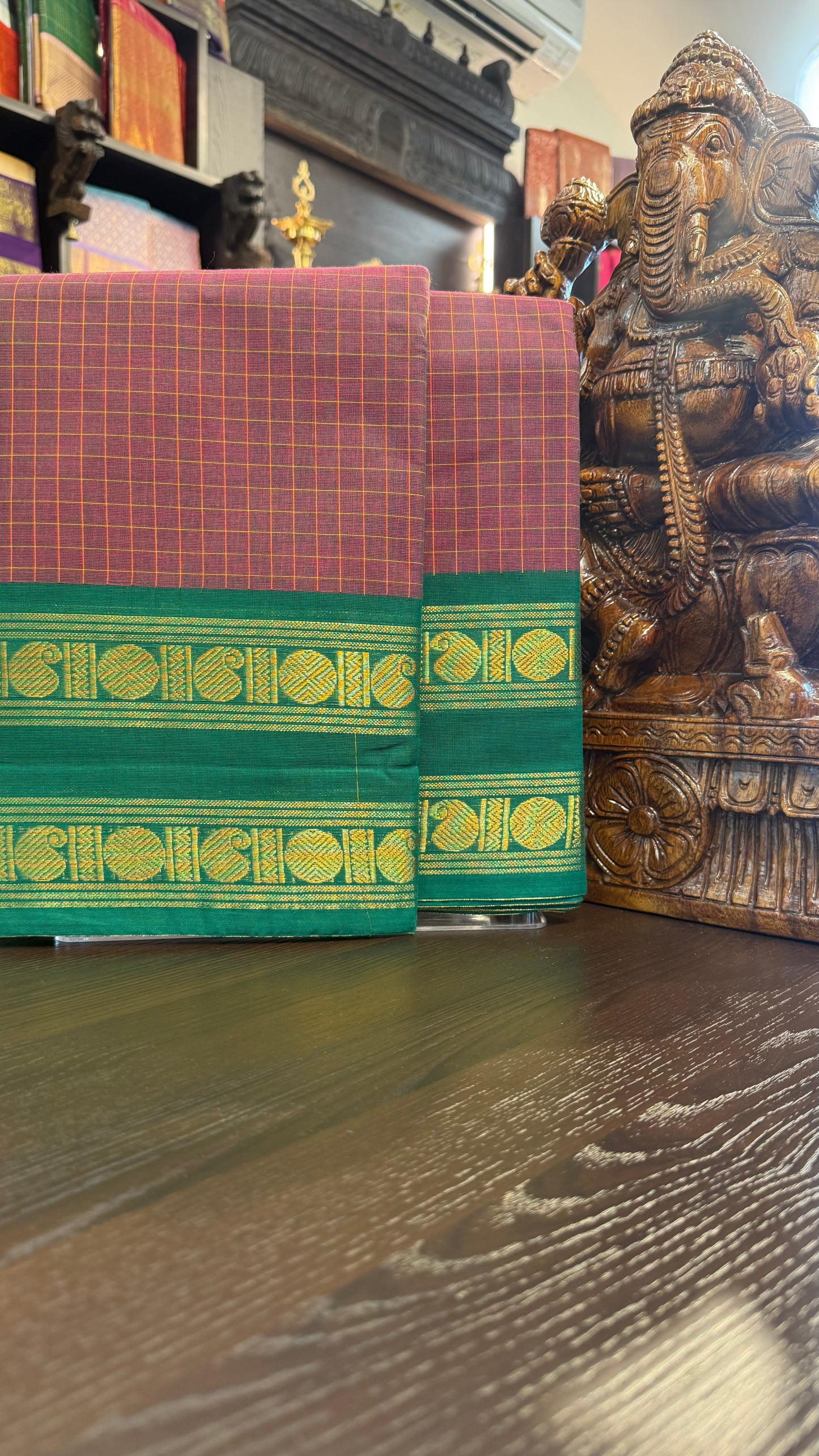 Kanchi Cotton Saree