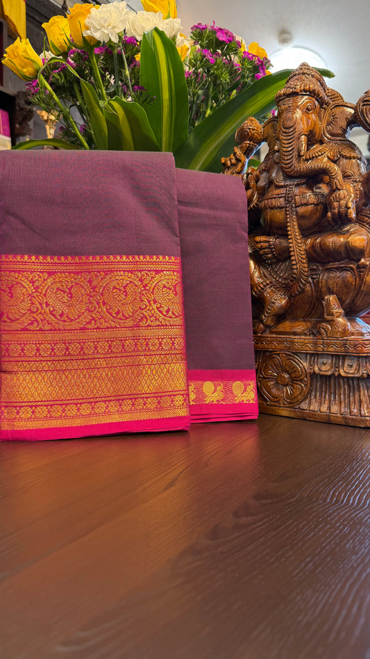 Kanchi Cotton Saree