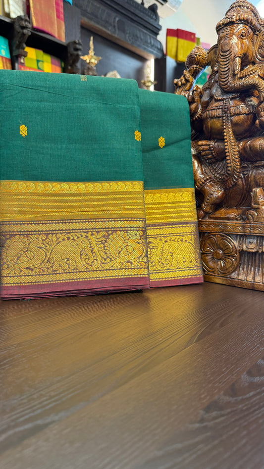 Kanchi Cotton Saree