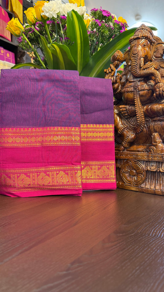 Kanchi Cotton Saree