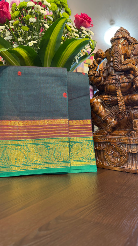 Kanchi Cotton Saree