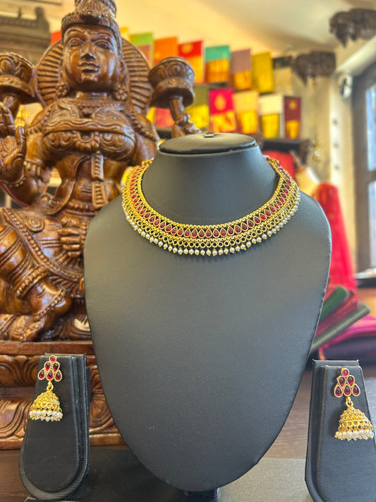 Nandhi Necklace