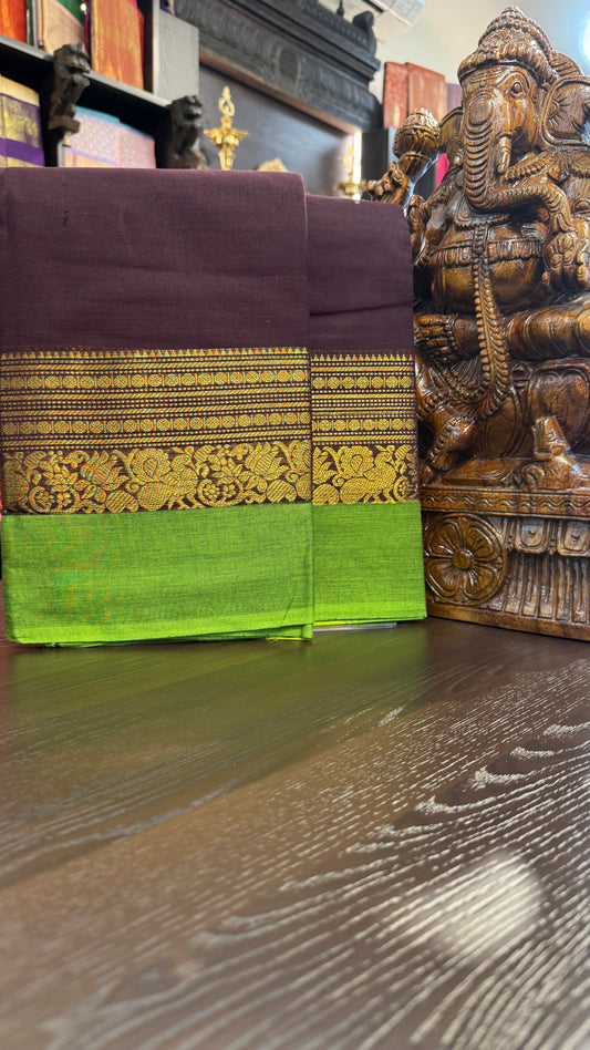 Kanchi Cotton Saree