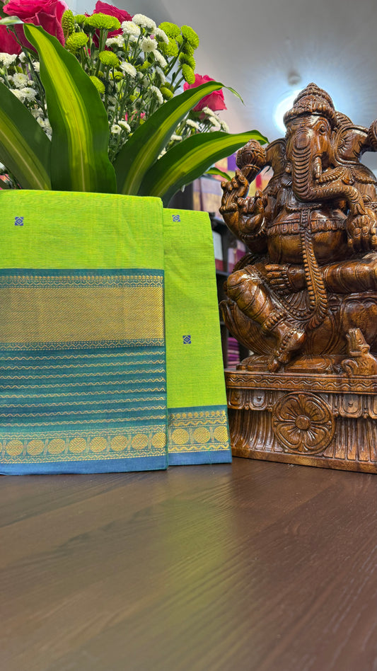 Kanchi Cotton Saree