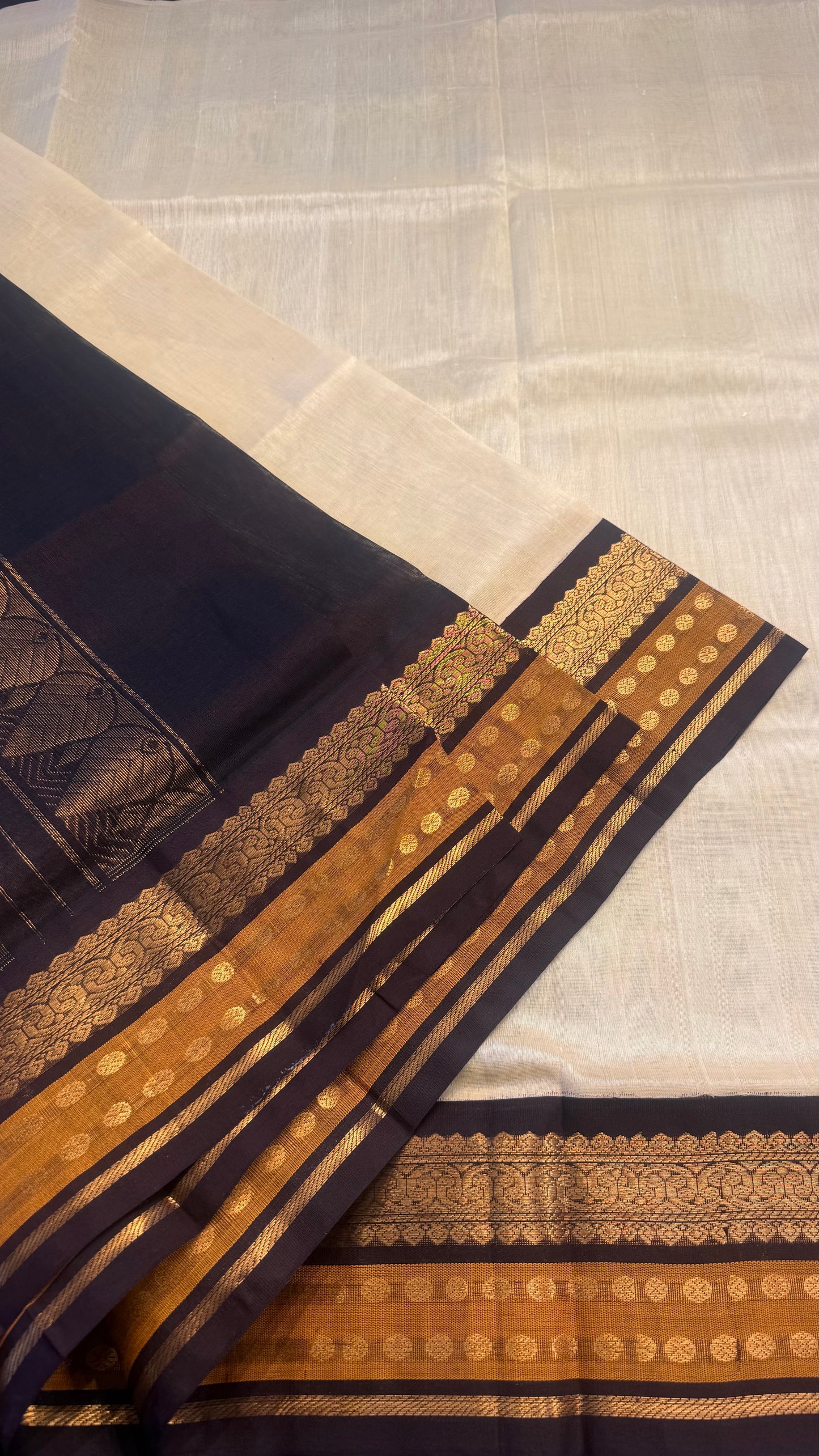 HANDLOOM KANCHIPURAM SILK COTTON (KSC157)