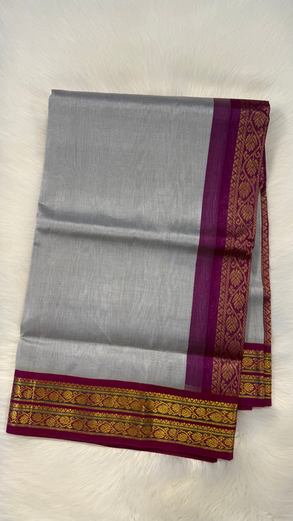HANDLOOM KANCHIPURAM SILK COTTON (KSC169)