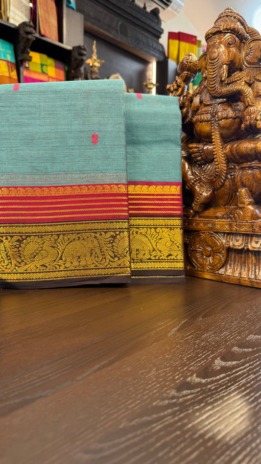 Kanchi Cotton Saree