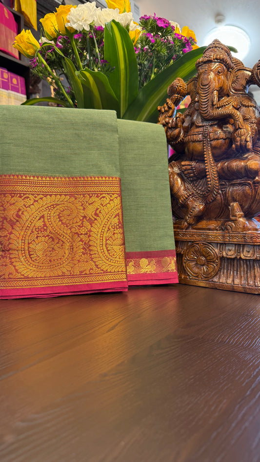 Kanchi Cotton Saree
