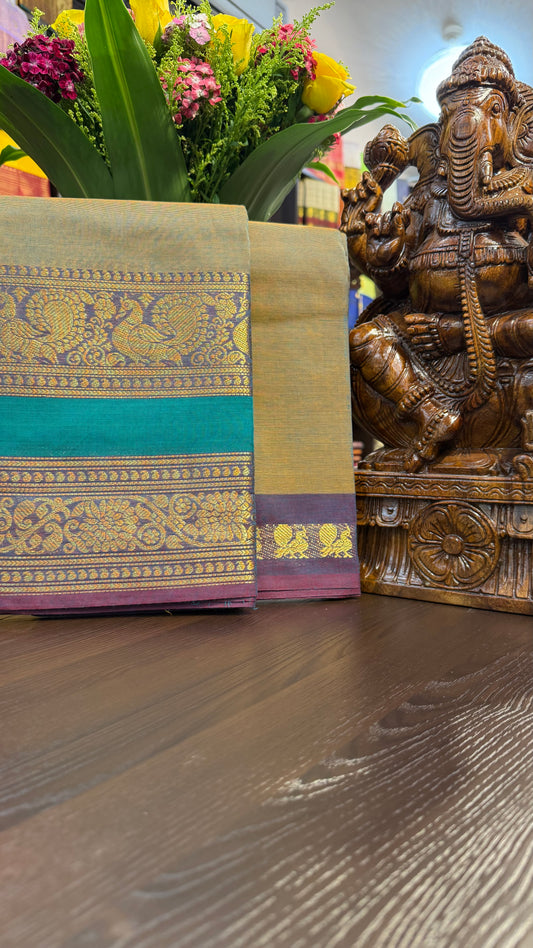 Kanchi Cotton Saree