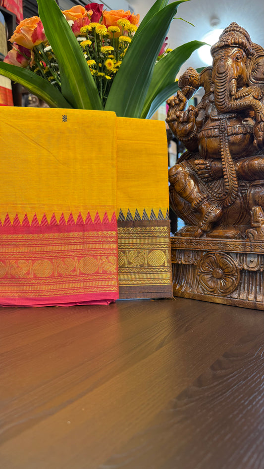 Kanchi Cotton Saree