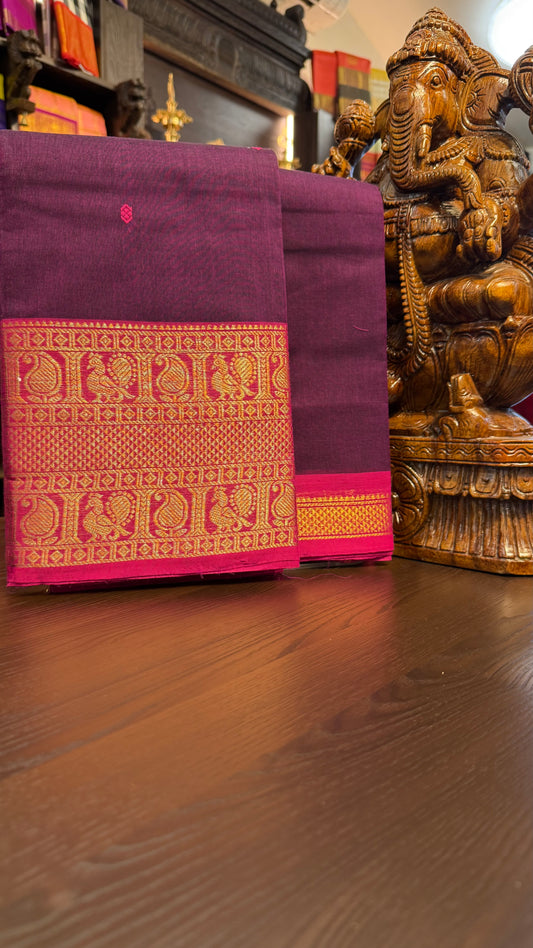 Kanchi Cotton Saree