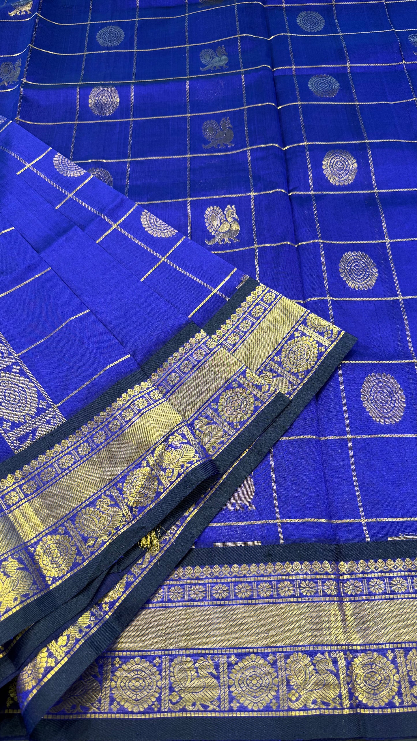 HANDLOOM KANCHIPURAM SILK COTTON (KSC284)