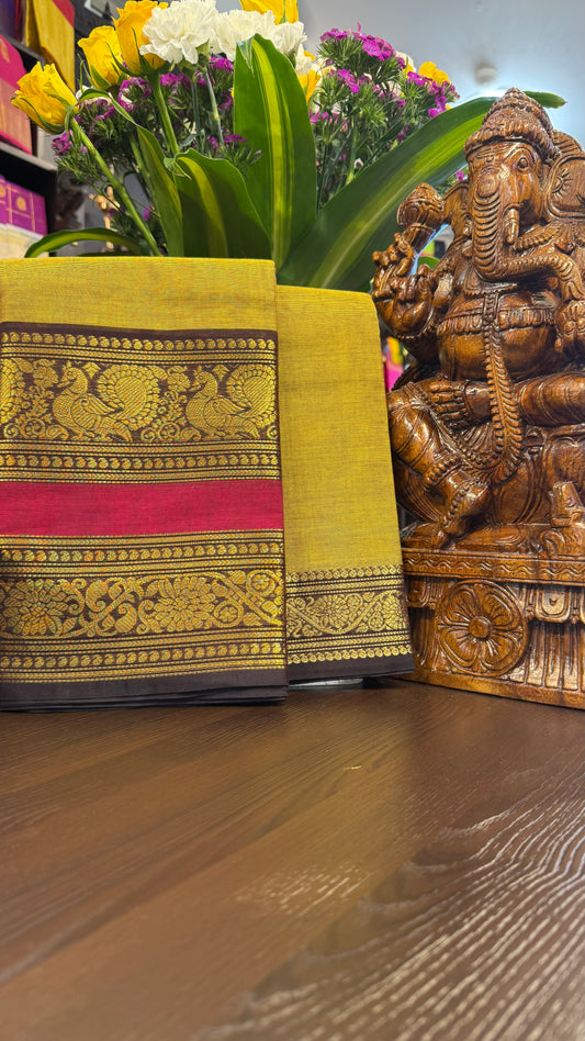 Kanchi Cotton Saree