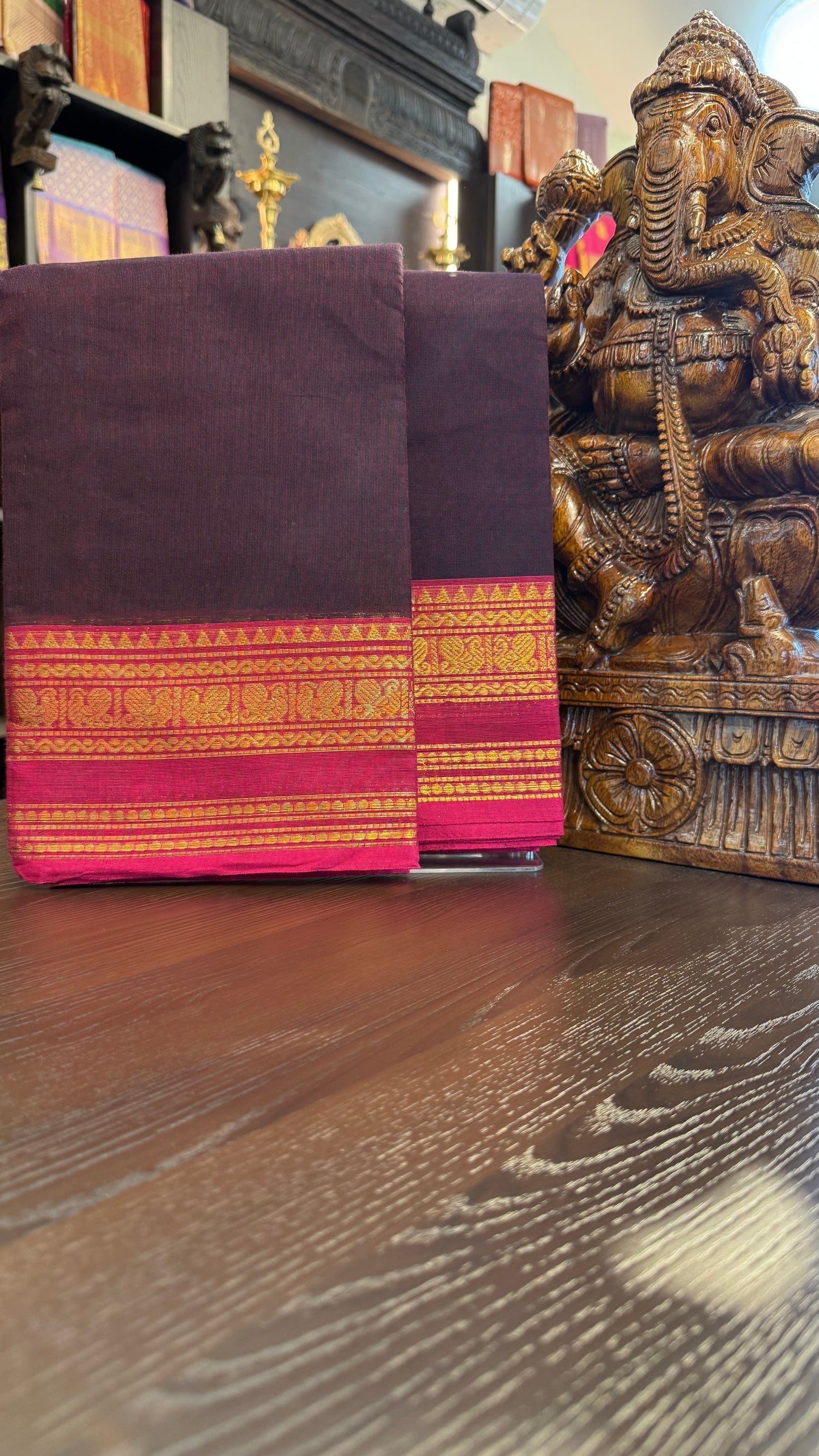 Kanchi Cotton Saree