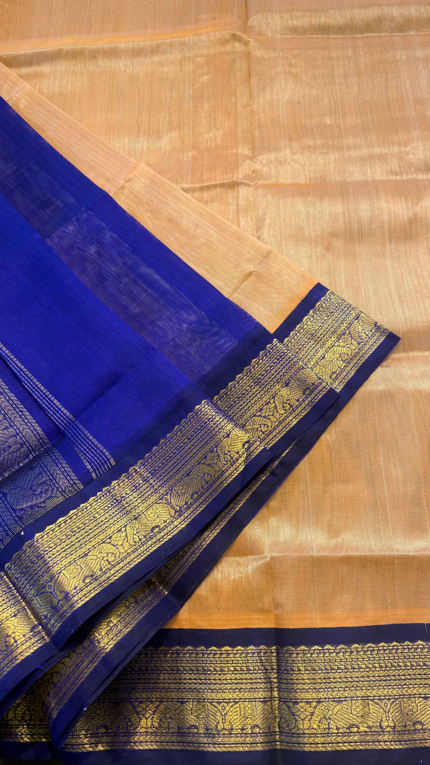 HANDLOOM KANCHIPURAM SILK COTTON (KSC220)